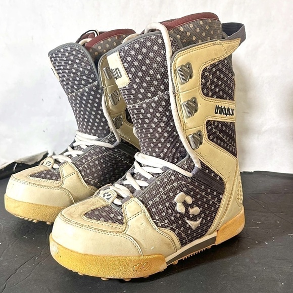 Thirty Two Snowboard Winter Boots White Gray Multicolor Boots - Picture 1 of 8